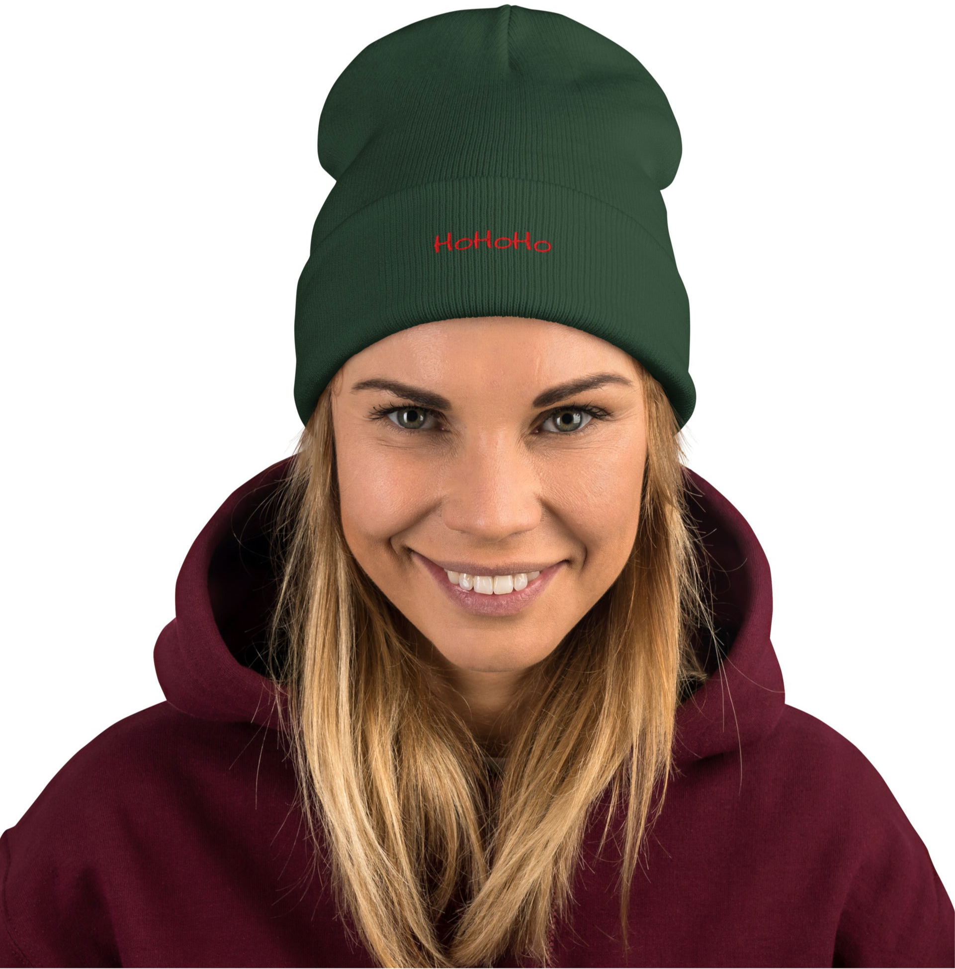 Embroidered Beanie